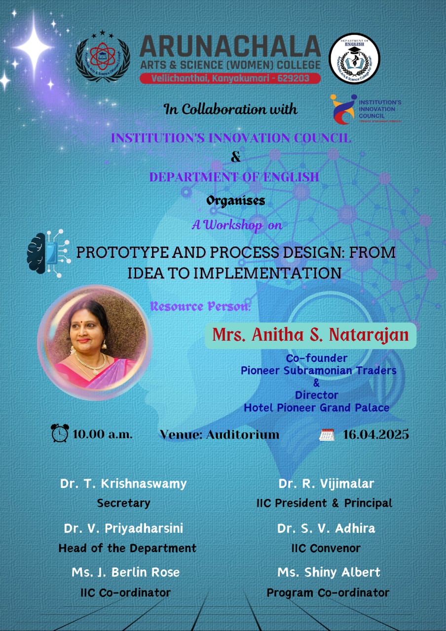 Workshop on Prototype and Process Design: From Idea to Implementation 