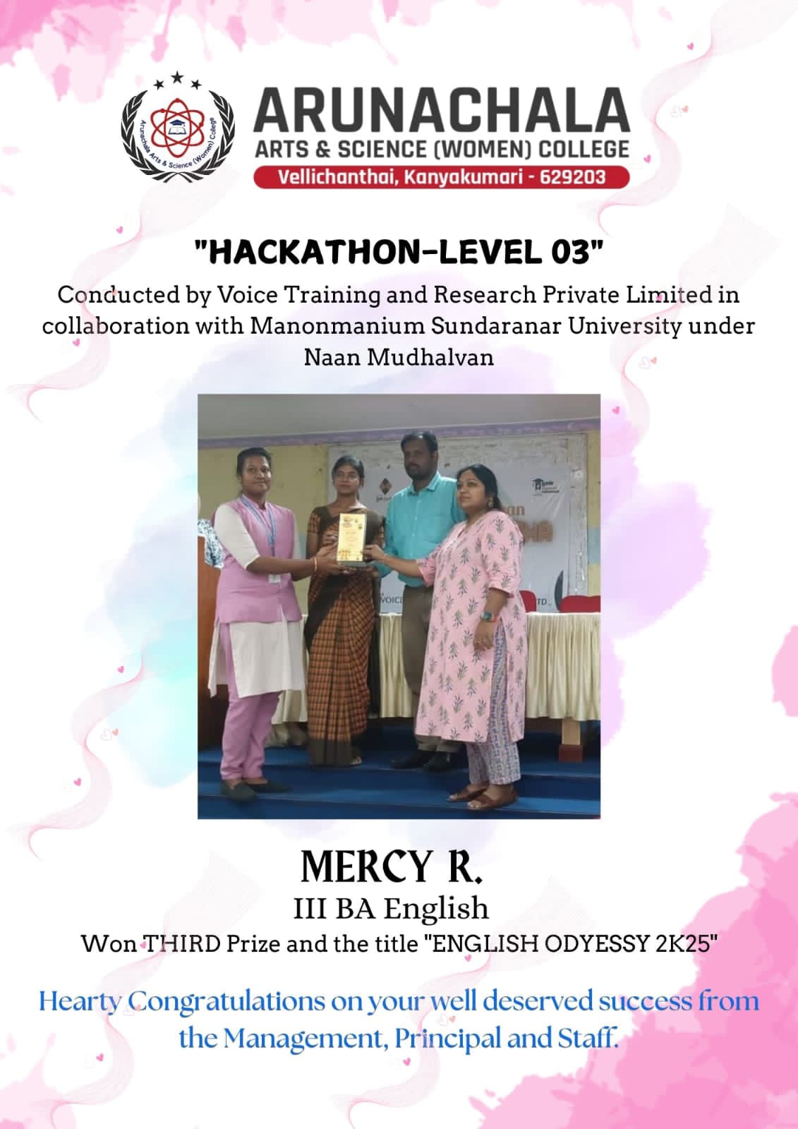 Congratulations 